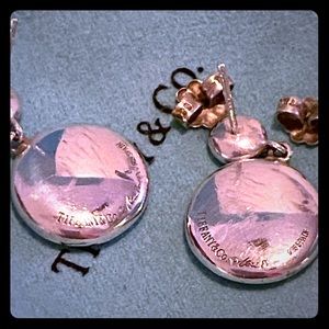 🦋. AUTHENTIC TIFFANY’S DISC EARRINGS 🦋